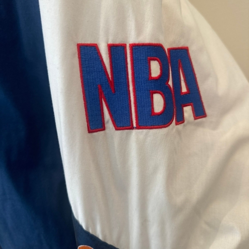 Pro Player Blue and Orange Varsity Jacket - Picture 5 of 9